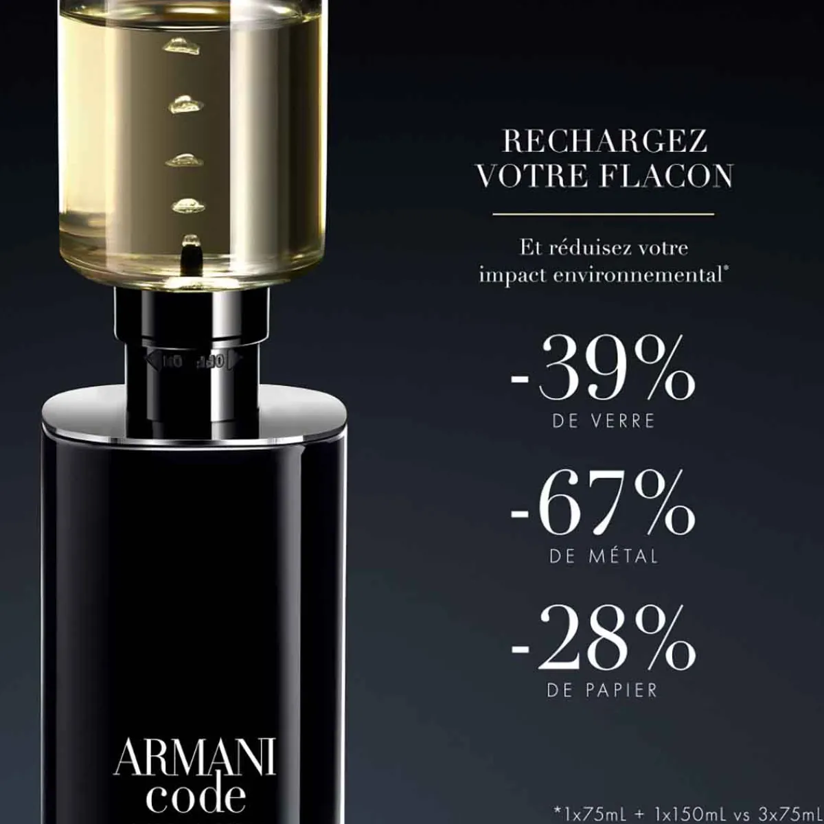 Armani Rechargeables|Eau De Parfum|- Code - Eau de Parfum Rechargeable