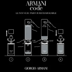Armani Rechargeables|Eau De Parfum|- Code - Parfum Rechargeable