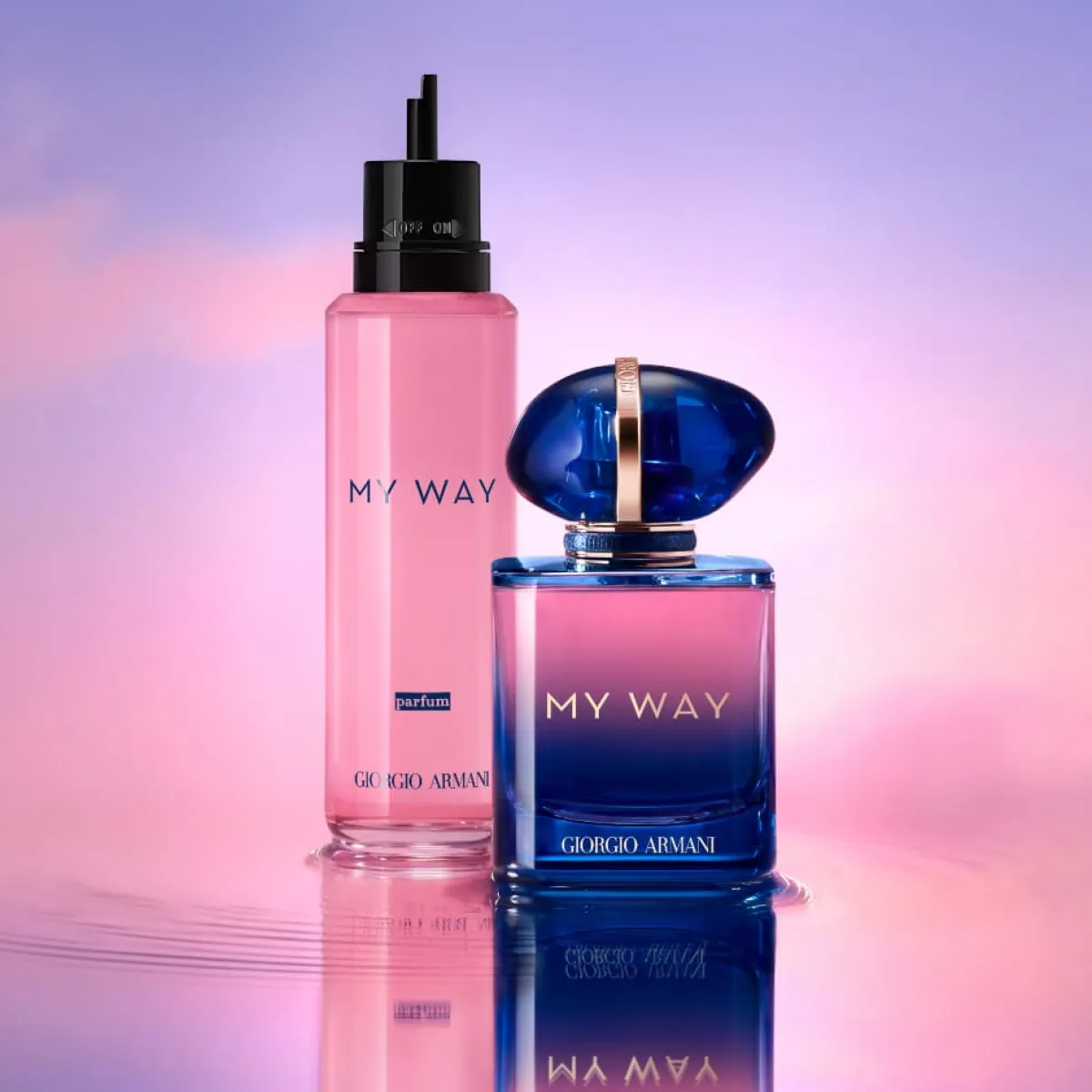 Armani Recharges De Parfums|Parfum Rechargeable Pour Femme|- My Way - Parfum Recharge 100 ml
