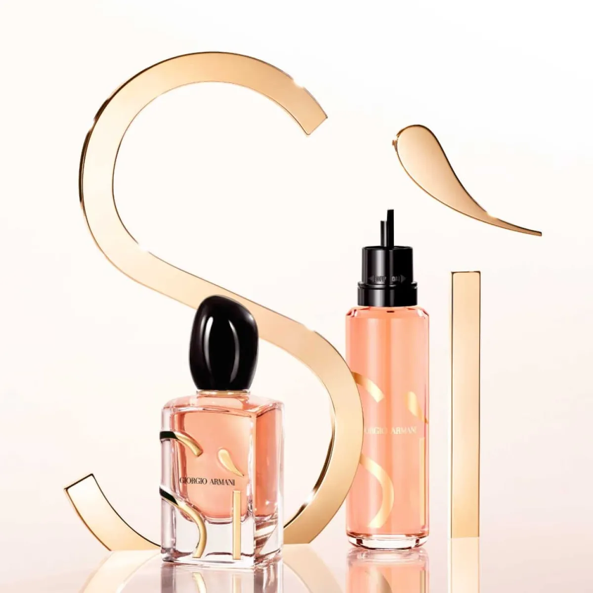 Armani Recharges De Parfums|Parfum Rechargeable Pour Femme|- Sì - Eau de Parfum Intense Recharge 100 ml