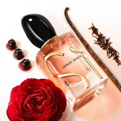 Armani Recharges De Parfums|Parfum Rechargeable Pour Femme|- Sì - Eau de Parfum Intense Recharge 100 ml