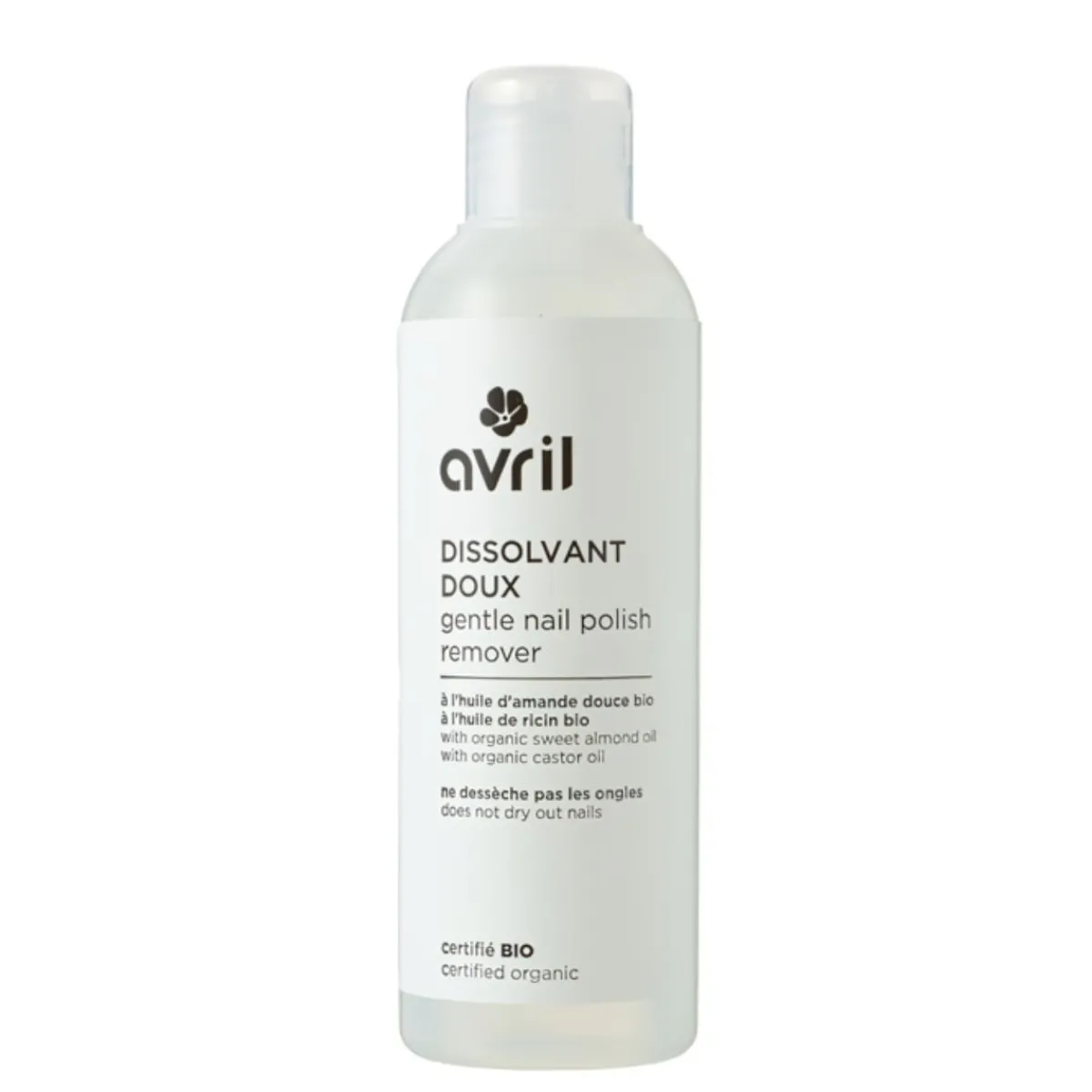 Avril Dissolvant|- Dissolvant doux - 200ml