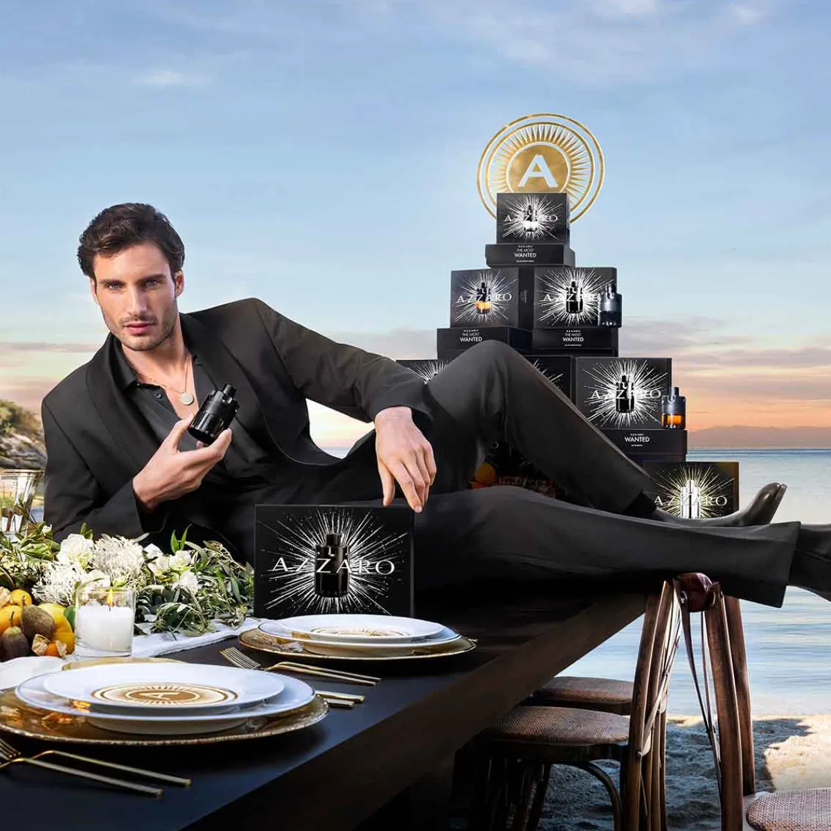 Azzaro Pour Lui|Coffrets Homme|- The Most Wanted - Coffret Eau de Parfum Intense et Gel Douche
