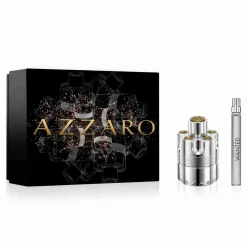 Azzaro Pour Lui|Coffrets Homme|- Coffret Wanted - Eau de Parfum 50 ml + Format Voyage 10 ml