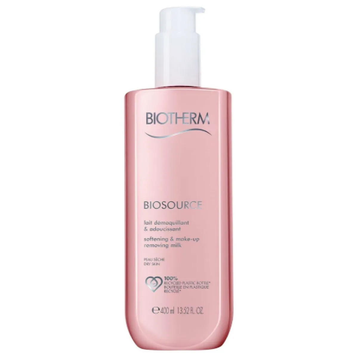 Biotherm Démaquillant|- Biosource - Lait démaquillant adoucissant peau sèche 400 ml