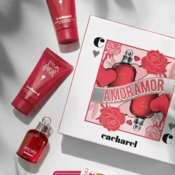 Cacharel Pour Elle|- Coffret Amor Amor Eau de Toilette 50ml + 2 produits