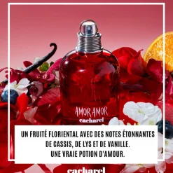 Cacharel Pour Elle|- Coffret Amor Amor Eau de Toilette 50ml + 2 produits