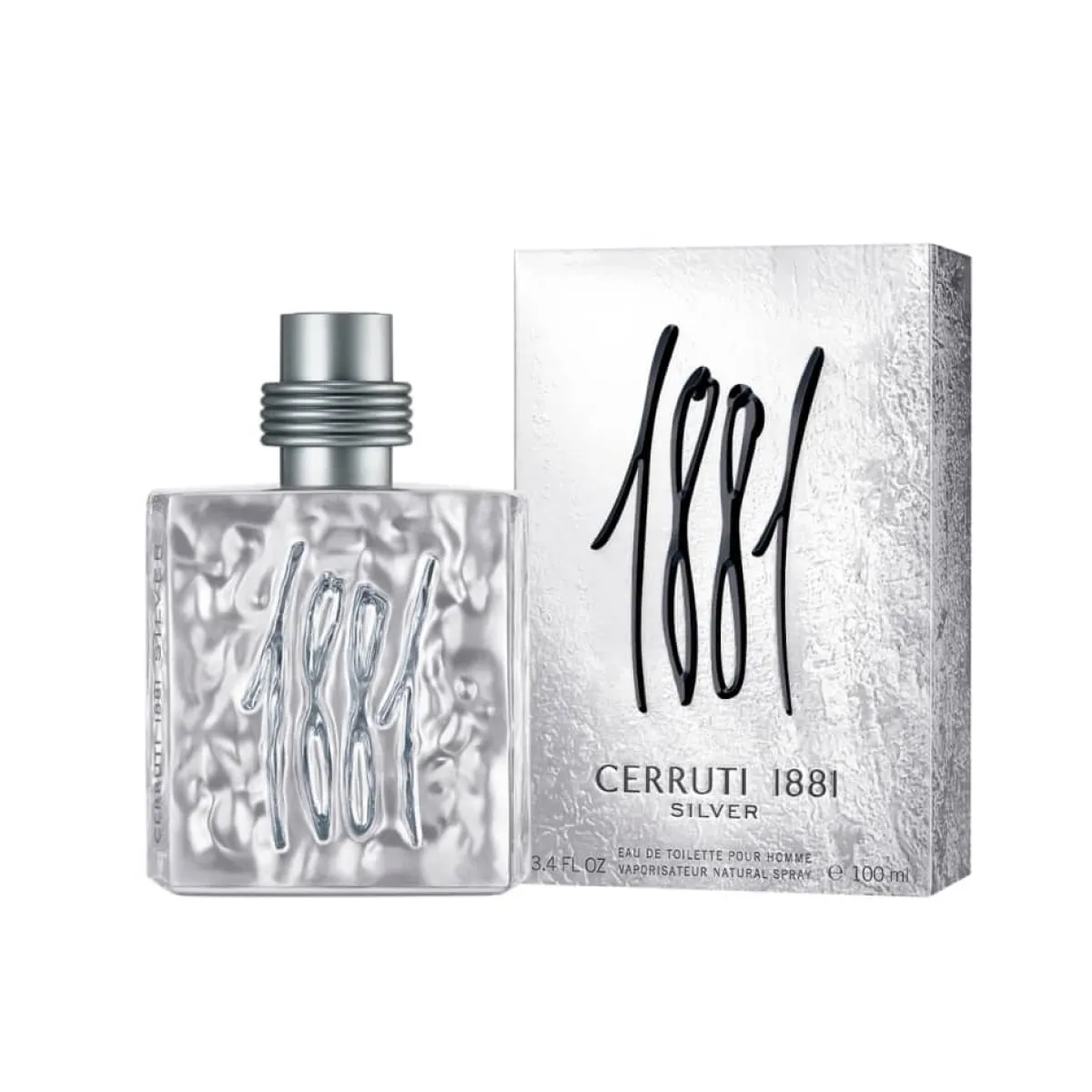 Cerruti Eau De Toilette|Parfums Pas Cher|- 1881 Silver - Eau de Toilette 100 ml