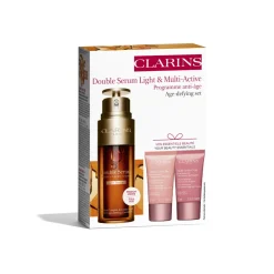 Clarins Pour Elle|Coffrets Soins Du Visage|- Coffret Double Serum Light Texture & Multi-Active