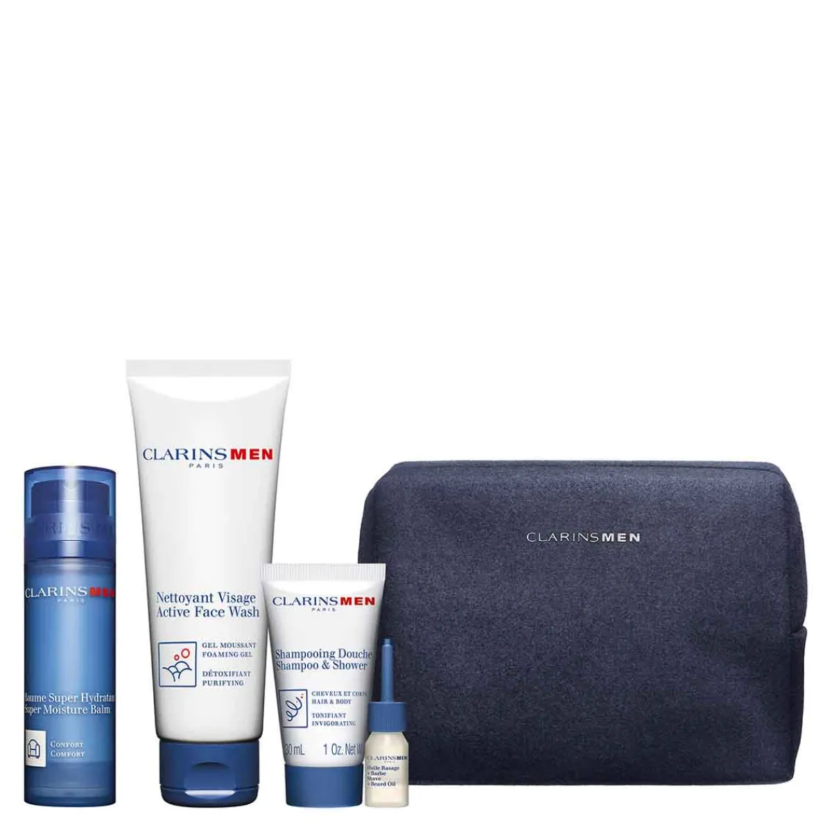 Clarins Pour Lui|Coffrets Soins Du Visage|- Coffret Experts Hydratants Men - Coffret Noël