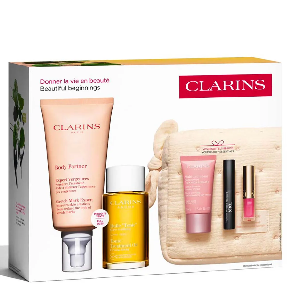 Clarins Pour Elle|- Coffret Maternité