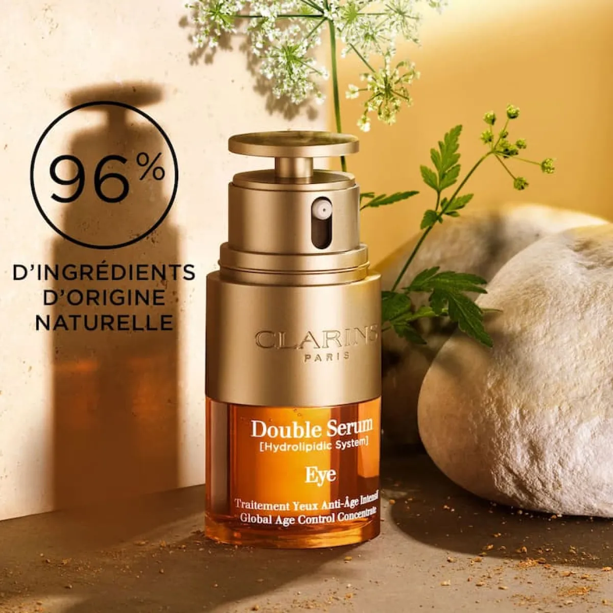 Clarins Soin Anti-Âge|Contour Des Yeux|- Double Sérum Eye - Traitement Yeux Anti âge Intensif