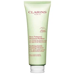 Clarins Nettoyant|- Doux Nettoyant Moussant Purifiant – Peaux mixtes à grasses 125 ml