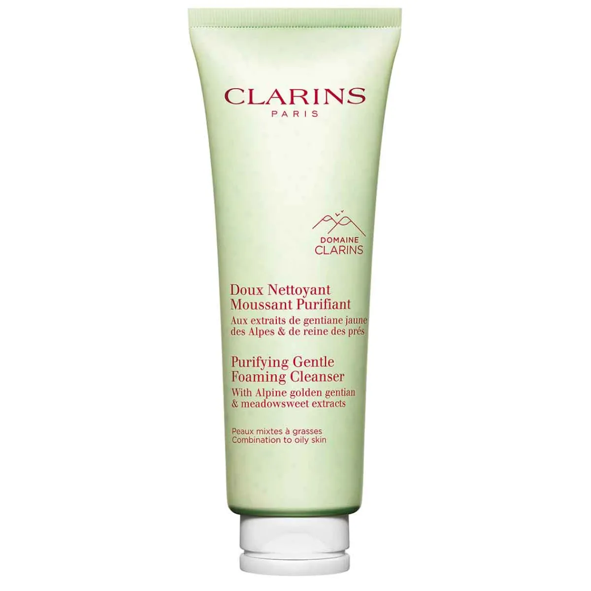 Clarins Nettoyant|- Doux Nettoyant Moussant Purifiant – Peaux mixtes à grasses 125 ml
