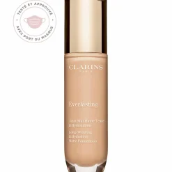 Clarins Fond De Teint|- Everlasting Teint Mat Haute Tenue Hydratation
