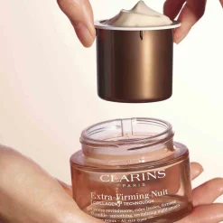 Clarins Soin Anti-Âge|Crèmes De Nuit|- Extra-Firming Nuit Peaux sèches