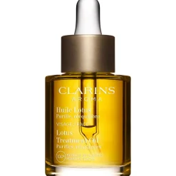Clarins Hydratant Visage|Huile Visage|- Huile Lotus - Peaux Mixtes à Tendance Grasse 30 ml