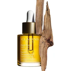 Clarins Hydratant Visage|Huile Visage|- Huile Santal - Peaux Sèches ou Rosées 30 ml