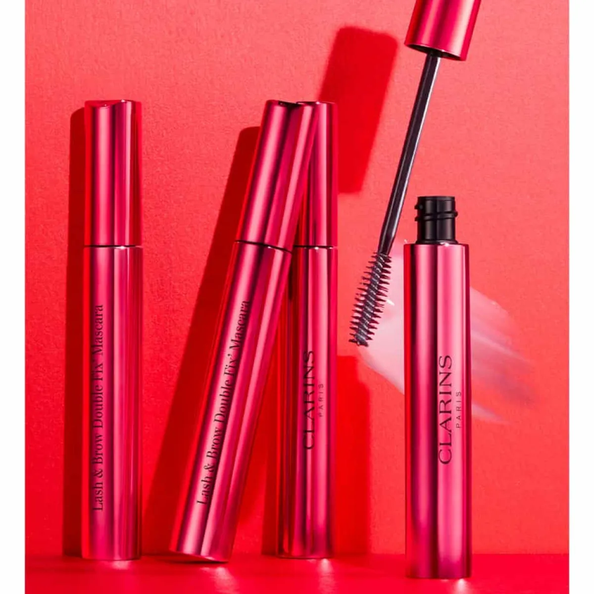 Clarins Mascara|- Lash & Brow Double Fix’ Mascara - Top coat waterproof fixateur longue tenue 8 ml