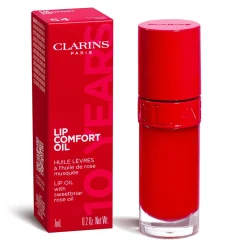 Clarins Huile À Lèvres|- Lip Comfort Oil - Edition Limitée 10 ans 54 Iconic red