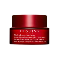 Clarins Soin Anti-Âge|Crème Anti-Âge|- Multi-Intensive Jour - Crème lift-repulpante anti-rides Toutes Peaux 50 ml