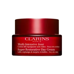 Clarins Soin Anti-Âge|Crème Anti-Âge|- Multi-Intensive Jour - Crème lift-repulpante anti-rides Peaux Très Sèches 50 ml