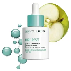 Clarins Soin Spécifique|Sérum Visage|- my PURE-RESET Sérum peau neuve imperfections - Peaux grasses et à imperfections 30 ml