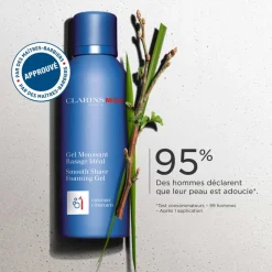 Clarins Gel De Rasage|Mousse À Raser|Men - Gel Moussant Rasage Idéal 150 ml