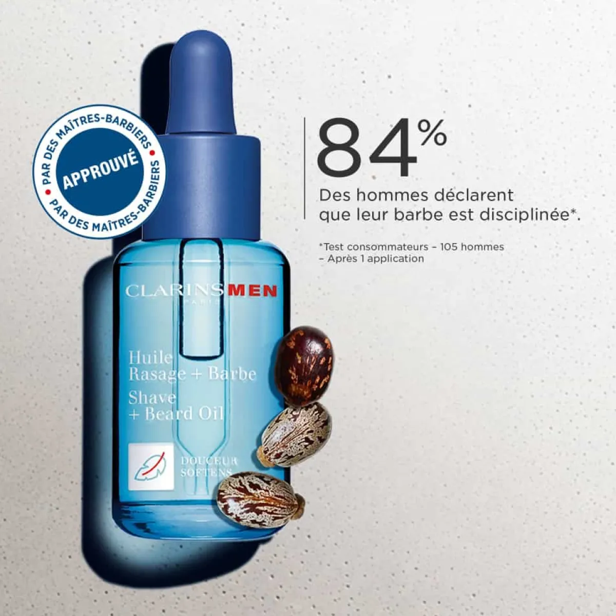 Clarins Après-Rasage|Men - Huile Rasage + Barbe - 30 ml