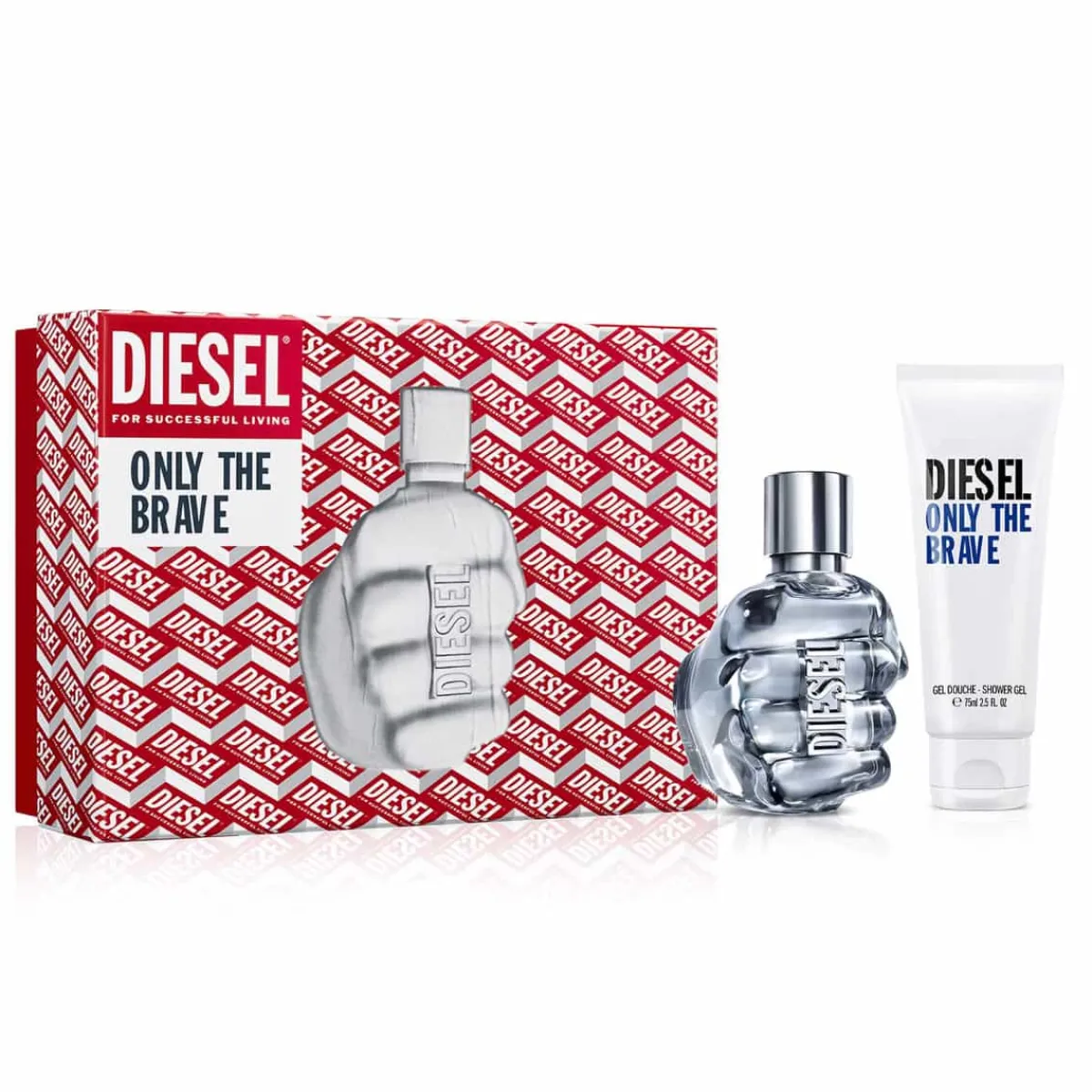 Diesel Pour Lui|Coffrets Homme|- Coffret Only the Brave - Eau de Toilette 50 ml + 1 gel douche 75 ml