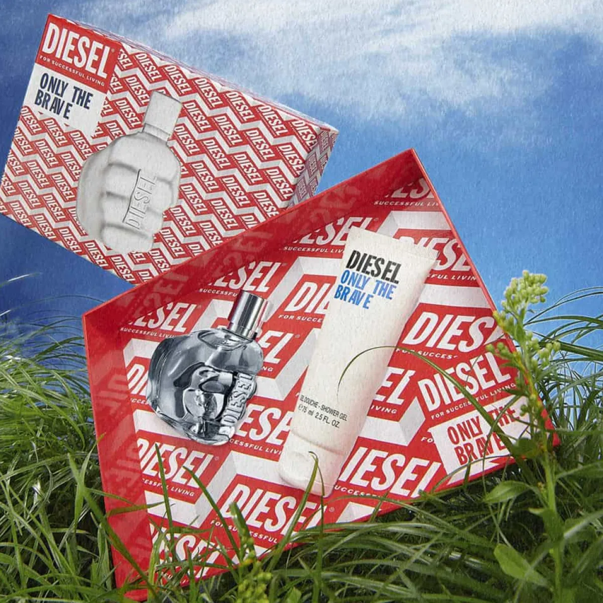 Diesel Pour Lui|Coffrets Homme|- Coffret Only the Brave - Eau de Toilette 50 ml + 1 gel douche 75 ml