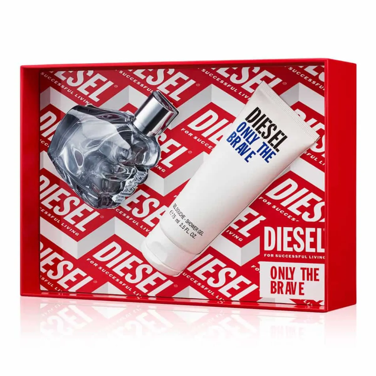 Diesel Pour Lui|Coffrets Homme|- Coffret Only the Brave - Eau de Toilette 50 ml + 1 gel douche 75 ml