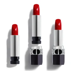 Dior Rouge À Lèvres|Recharges De Maquillage|- Rouge La recharge - Recharge de rouge à lèvres aux 4 finis couture: satin, mat, métallique & velours