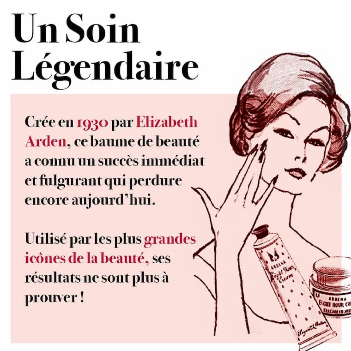 Elizabeth Arden Soin Des Mains|Soin Spécifique|- Eight Hour Cream - Baume Apaisant Réparateur Légèrement Parfumée 50 ml