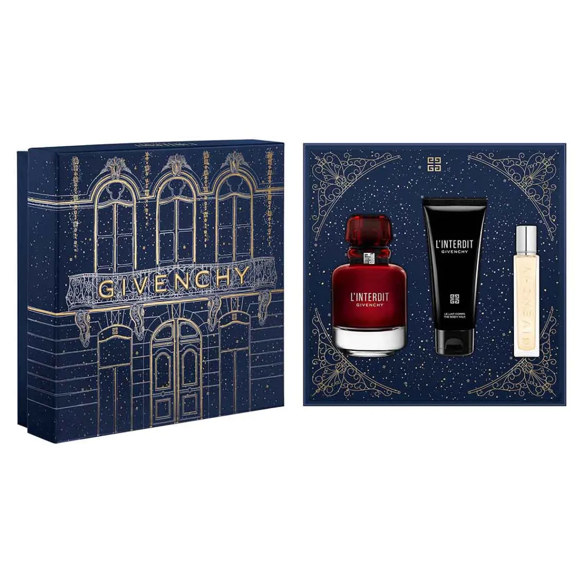 Givenchy Pour Elle|- L'Interdit - Coffret Eau de Parfum Rouge