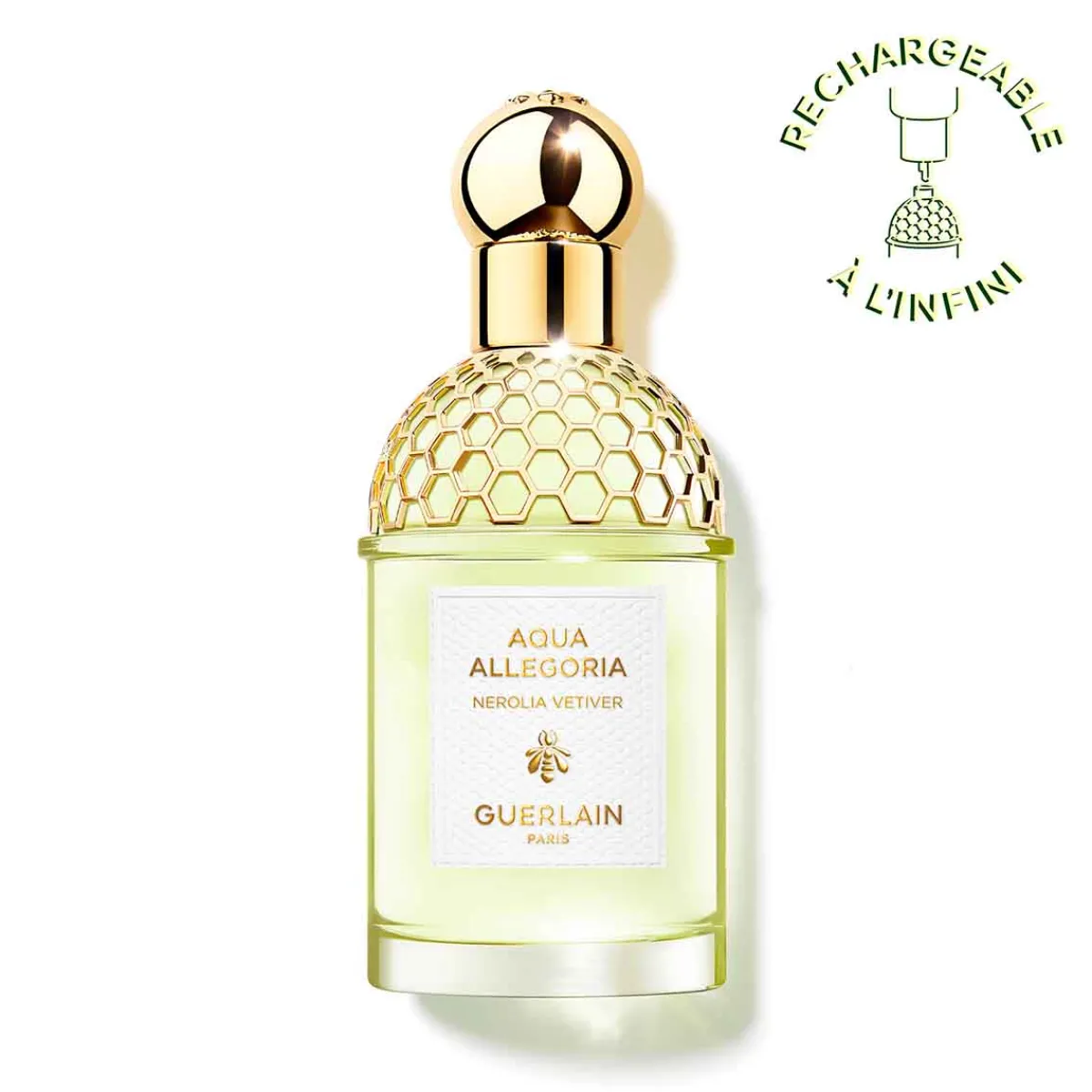 Guerlain Parfum Rechargeable Pour Femme|Eau De Toilette|- Aqua Allegoria Nerolia Vetiver - Eau de toilette