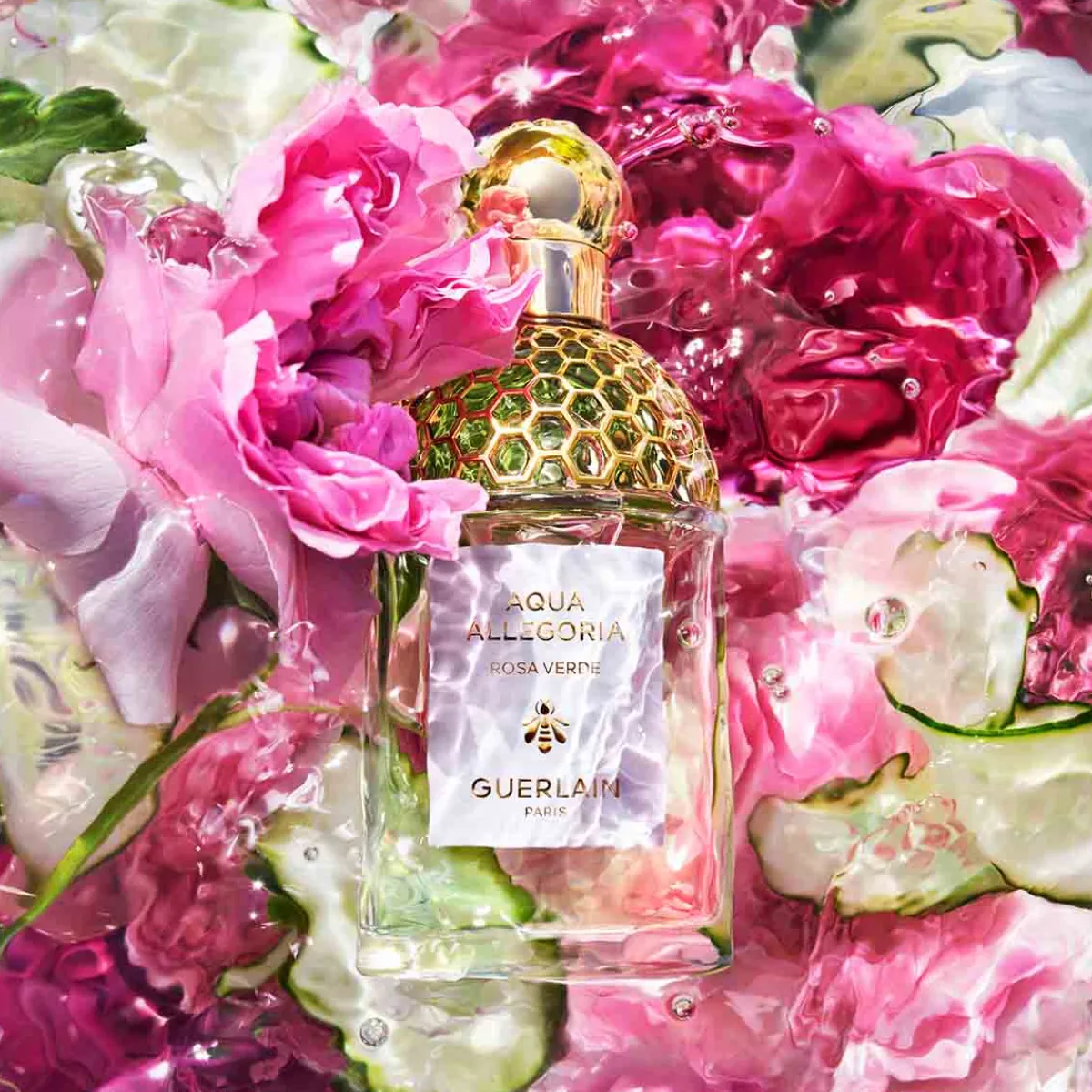 Guerlain Parfum Rechargeable Pour Femme|Eau De Toilette|- Aqua Allegoria Rosa Verde - Eau de toilette