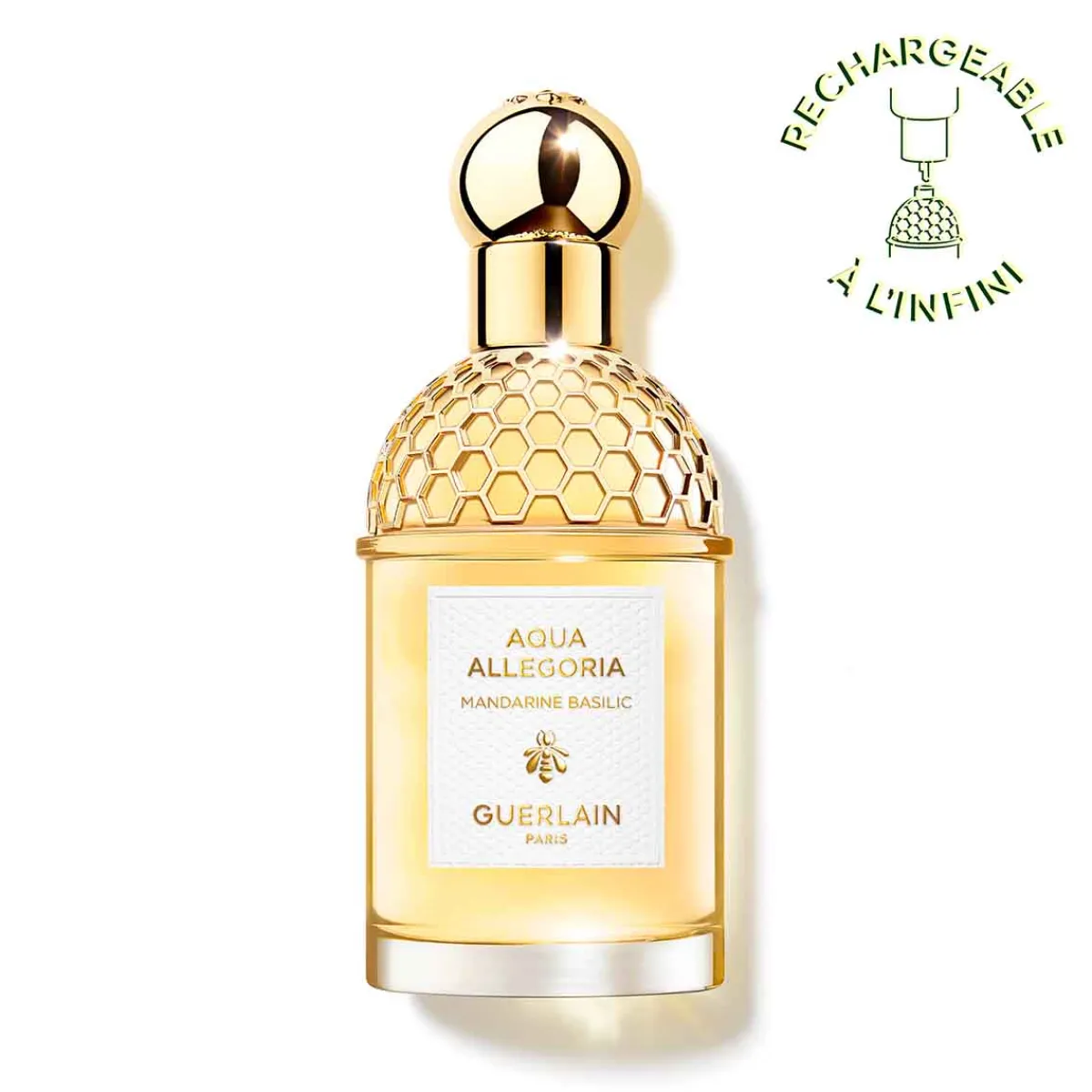 Guerlain Parfum Rechargeable Pour Femme|Eau De Toilette|- Aqua Allegoria Mandarine Basilic - Eau de toilette