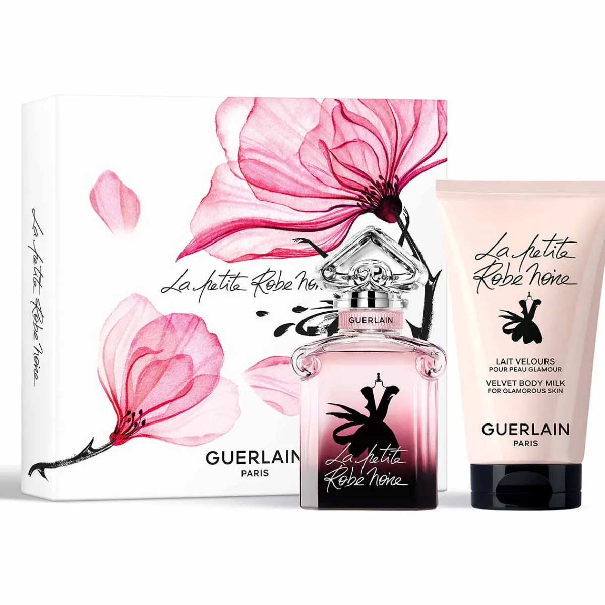 Guerlain Pour Elle|Coffrets Femme|- Coffret La Petite Robe noire - Eau de Parfum 30ml + Lait Corps 75 ml