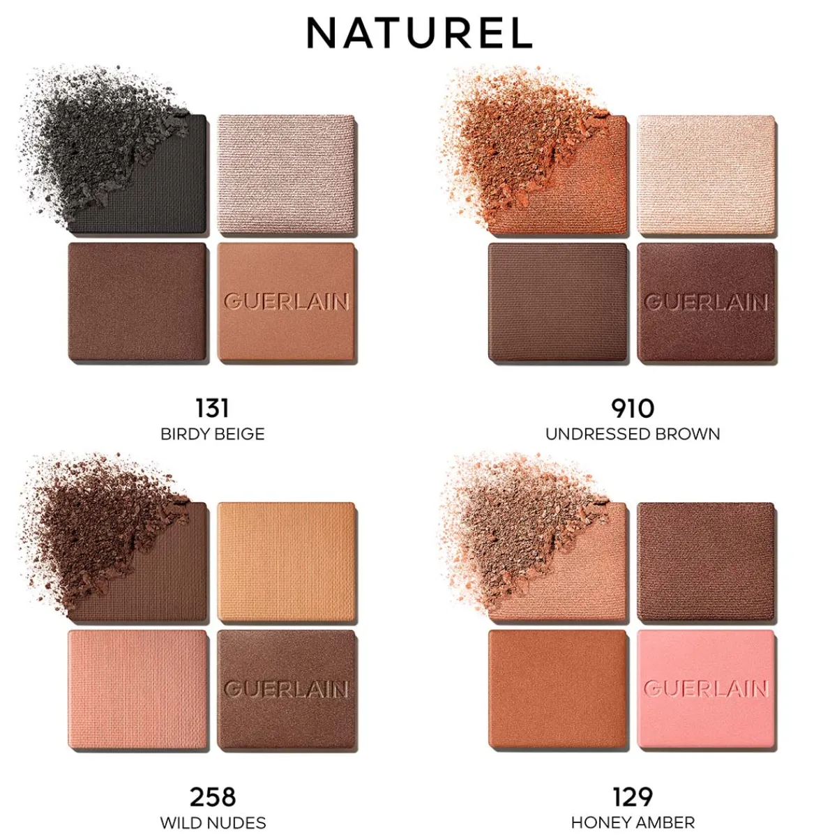 Guerlain Fard À Paupières|- Ombres G - Ombres à paupières 4 couleurs 131 Birdy Beige