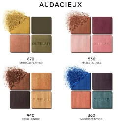 Guerlain Fard À Paupières|Coffrets Maquillages Et Palettes|- Ombres G - Ombres à Paupières 4 Couleurs