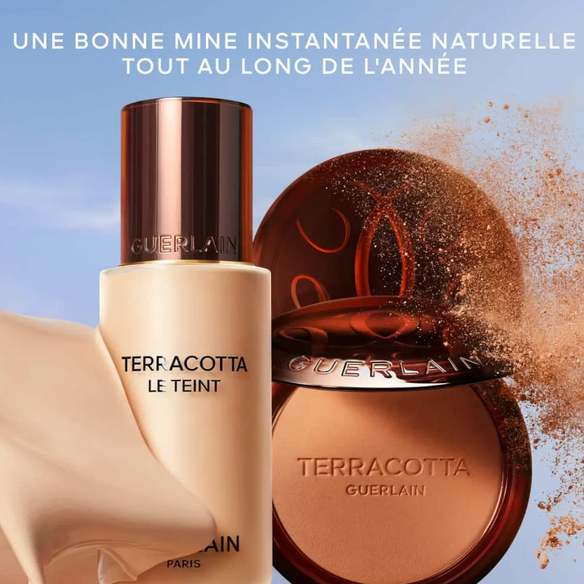 Guerlain Poudre Soleil|- Terracotta La Poudre Bronzante - 96% d'ingrédients d'origine naturelle