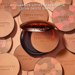 Guerlain Poudre Soleil|Recharges De Maquillage|- Terracotta Light La Poudre éclat bonne mine naturelle 96% d'ingrédients d'origine naturelle Recharge