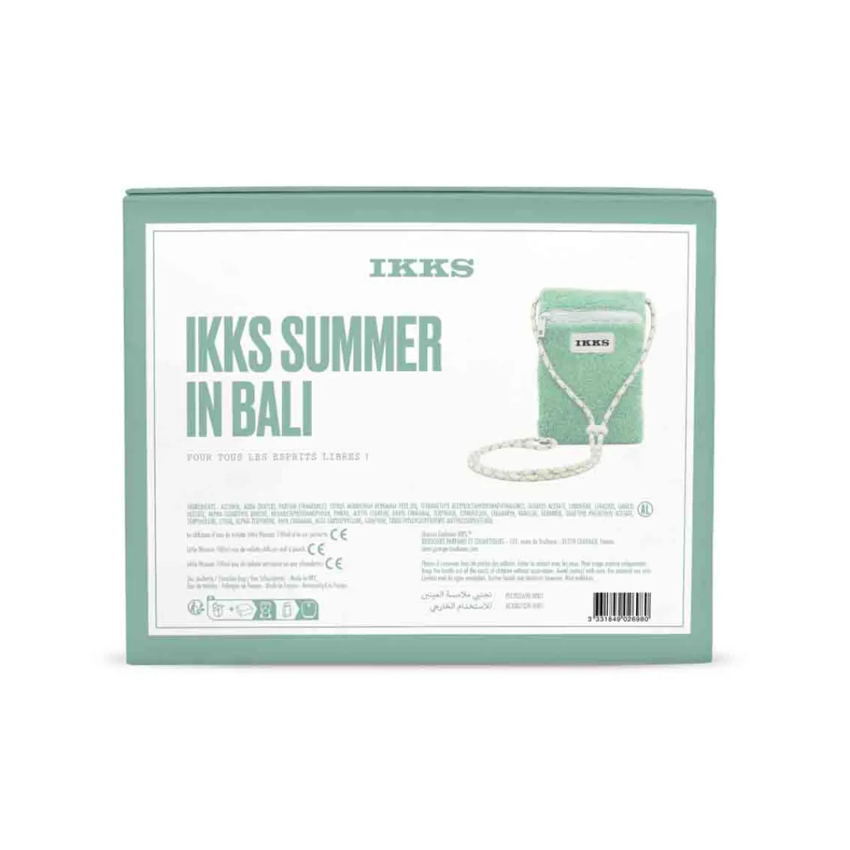 IKKS Pour Enfant|- Coffret Little Woman Bali - Eau de Toilette 100ml + Pochette
