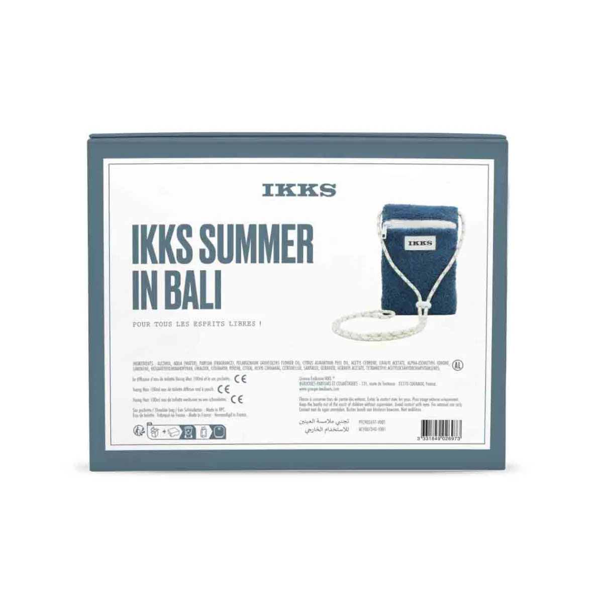 IKKS Pour Enfant|- Coffret Young Man Bali - Eau de Toilette 100ml + Pochette