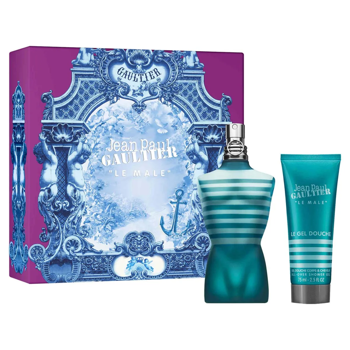 Jean Paul Gaultier Pour Lui|- Coffret Le Male - Eau de Toilette 125ml + Gel Douche 75ml