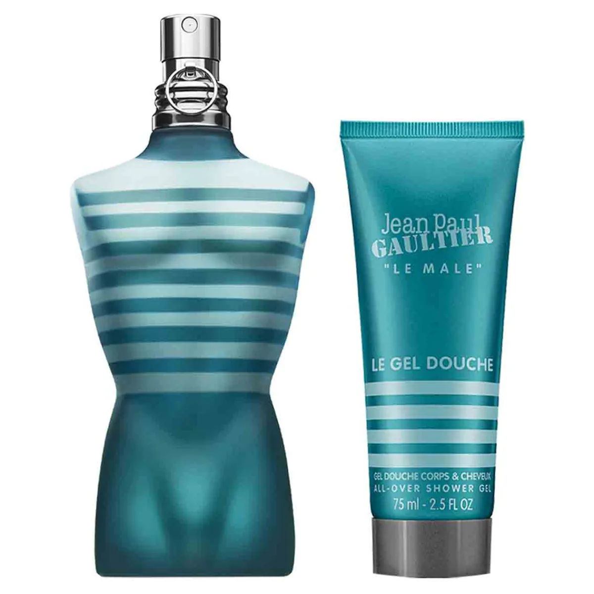 Jean Paul Gaultier Pour Lui|Coffrets Homme|- Coffret Le Male eau de toilette 125 ml et gel douche 75 ml