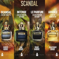 Jean Paul Gaultier Parfums Vegan|Eau De Parfum|- Scandal Pour Homme Absolu Parfum intense