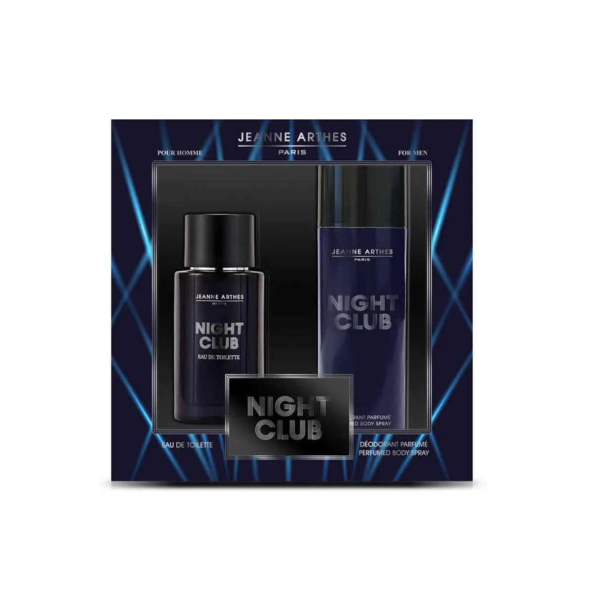 Jeanne Arthes Pour Lui|- NIGHT CLUB EDT EDT 100ML + DEODORANT 200ML