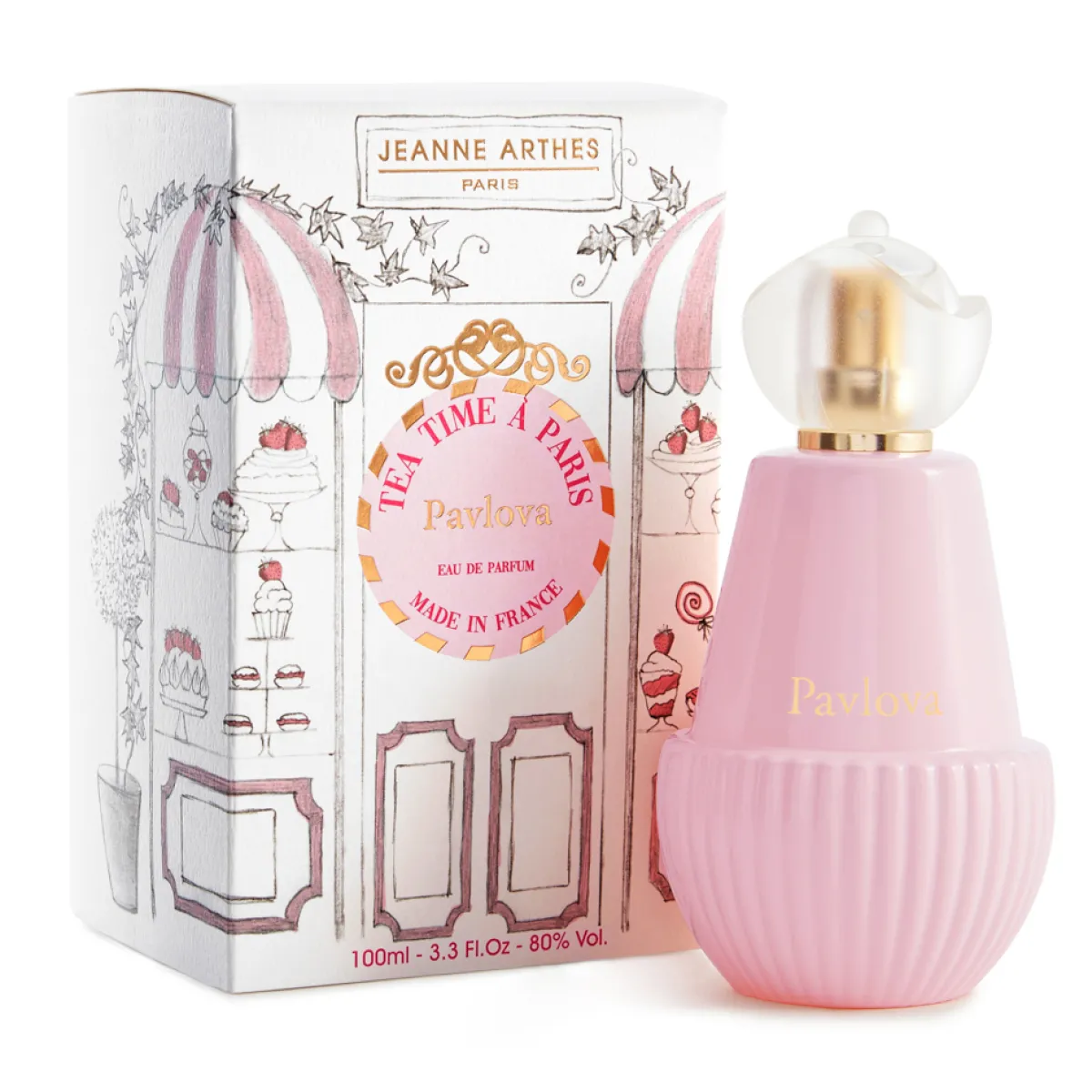 Jeanne Arthes Eau De Parfum|- TEA TIME A PARIS - PAVLOVA EDP 100ML